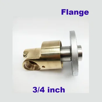 

HD-F20 Low/high temperature industrial water brass rotary fitting rotating connector 3/4 inch flange type swivel joint
