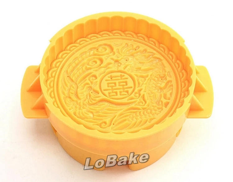 250 г Круглый Праздник середины осени mooncake плесень с китайским персонажем &quotshuang