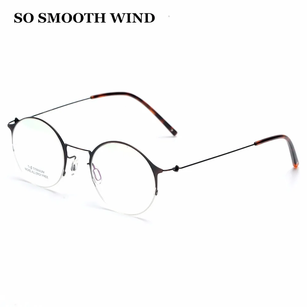 US $22.80 Korean New Design Titanium Optical Prescription Glasses Frame Men Vintage Eyewear Super Light Eyeglasses Comfortable To Wear
