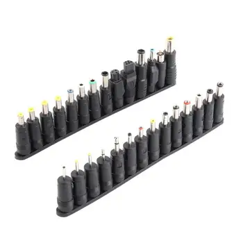 

28 in 1 Set New Universal DC Power 5.5x2.1mm Jack to 28 Plug Connector Power Adapter for Notebook Laptop Computer
