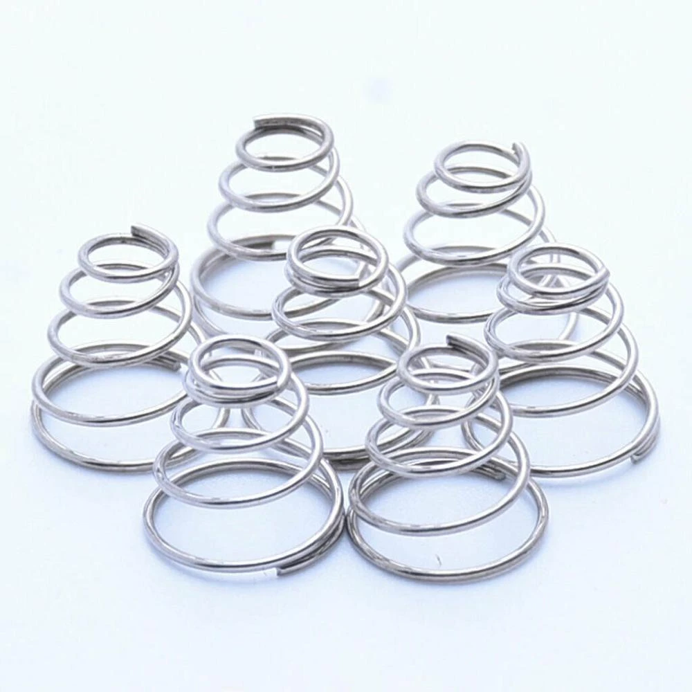 1mmx8mmx305mm 304 Stainless Steel Compression Spring Silver Tone 1mmx8mmx305mm 304 Stainless Steel Compression Spring Silver Tone