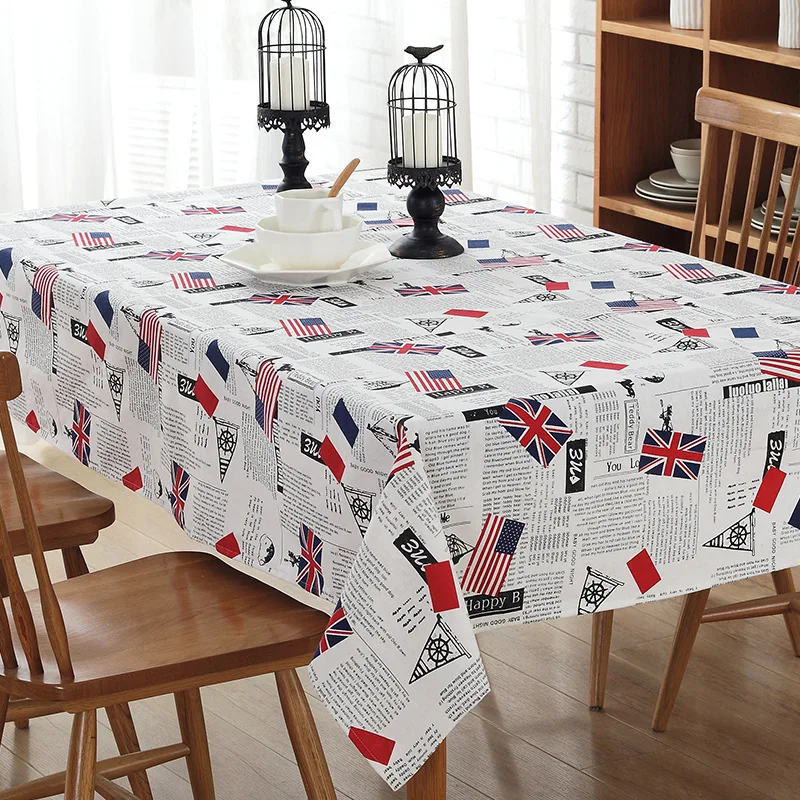 British American style Fudiya Table Cloth Style Quality Dinner