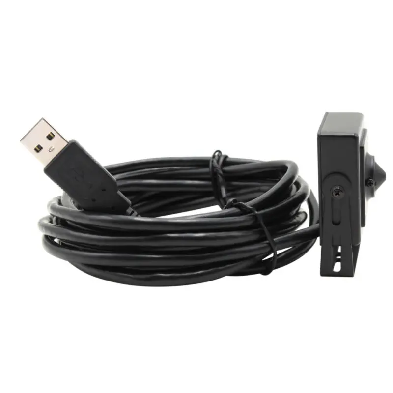 720P 1280*720 3 7 мм объектив HD CMOS алюминиевая мини 41*41 коробка H.264 usb камера для банка