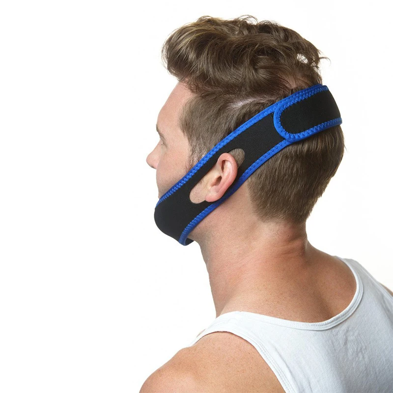 

Healthcare Anti Snore Chin Strap Anti-Snoring Snore Belt Sleep Apnea Chin Support Straps for Woman Man Sleeping Aid Belts Tools
