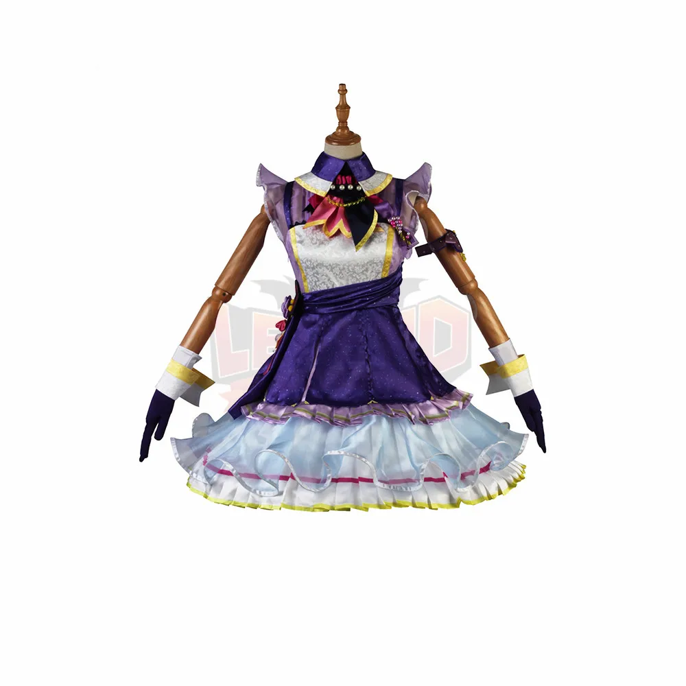 

Game THE IDOLM@STER PLATINUM STARS DLC Shijou Takane Miki Hoshii Cosplay adult costume outfit custom made halloween