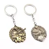 HOT  Game World of Tanks KeyChain Ragland medal round coin Pendent Keyring key chain ring holder for car Fans souvenirs ► Photo 1/6