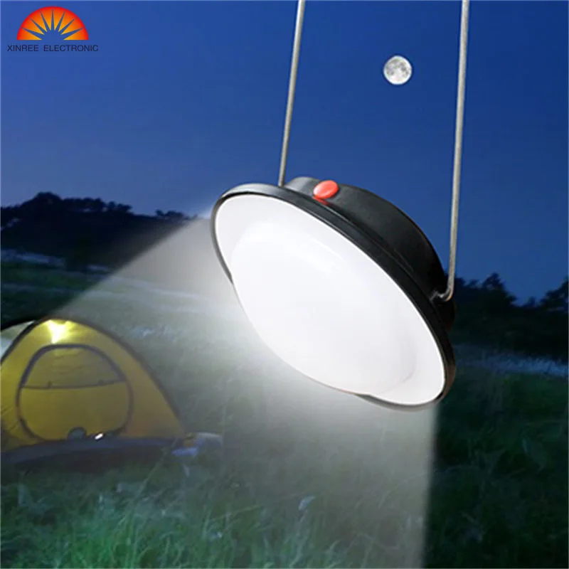 

XINREE Solar Light 60LED Outdoor Riding Fishing Tent Emergency Rechargeable Hand Lamp USD Solar Camping Lantern Saolar Lamp IP65
