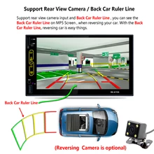 7 Inch Dual-core Android 6.0 2Din Bluetooth Car Radio Stereo Player Digital Touch Screen GPS Navigation Support Mirror Link