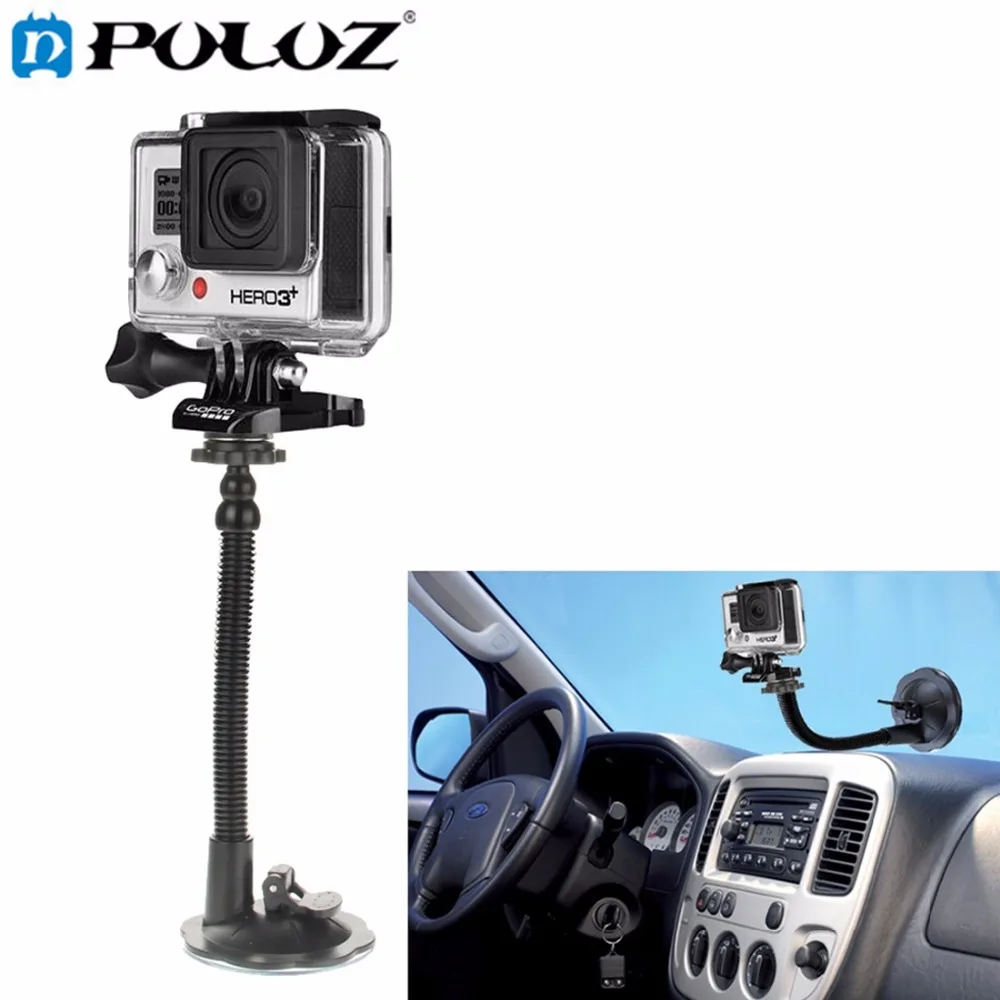 PULUZ For GoPro Accessories Car Suction Cup Mount Holder for GoPro Hero