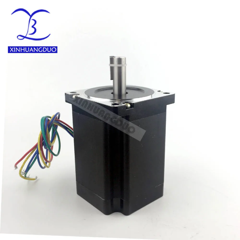 NEMA 34 шаговый двигатель с ЧПУ 86X114mm 8 7 N. m 5A D14mm Nema34 1240Oz in для гравировального станка