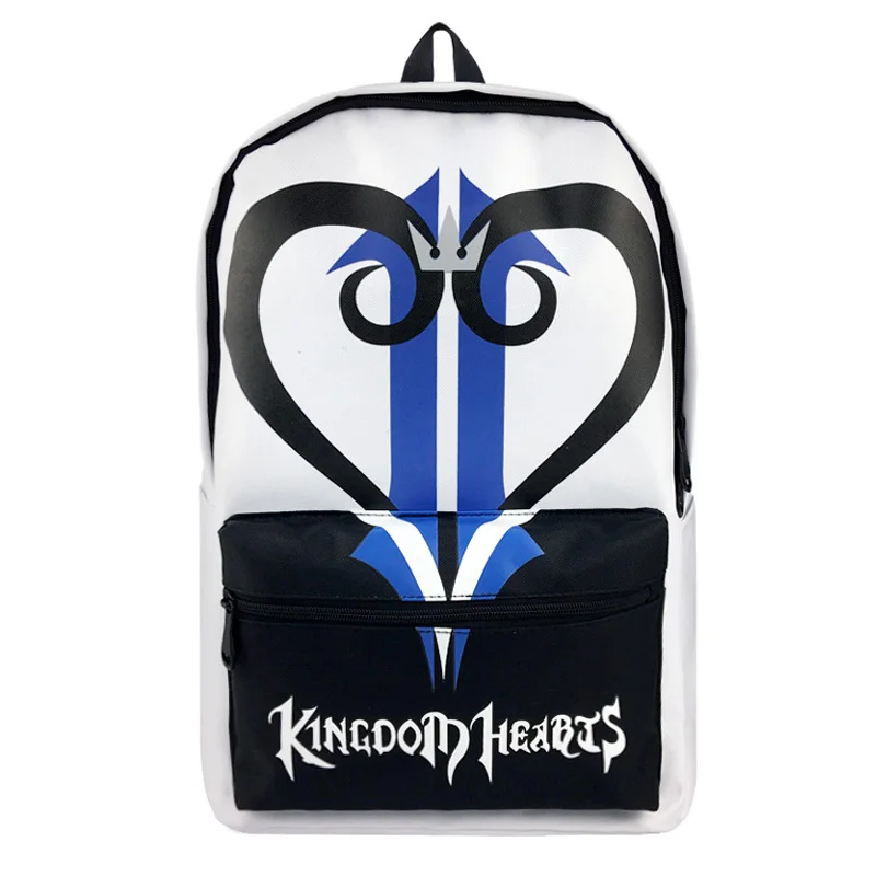 

Kingdom Hearts Canvas Backpack mochila Gift Young Students Boy Girl Anime School Bags with Computer Interlayer Travel Backpacks