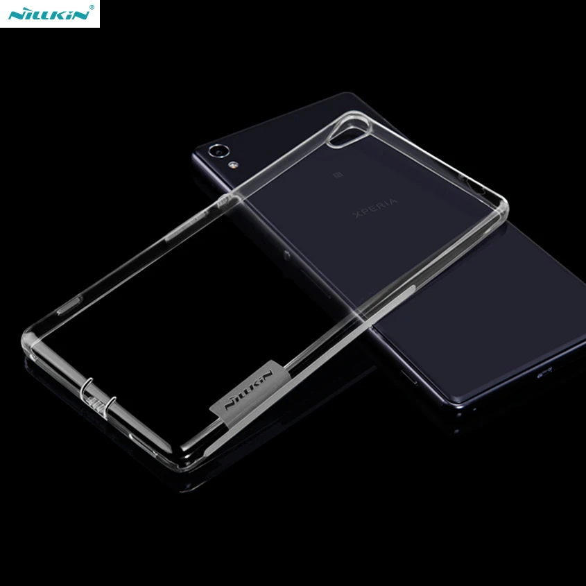 Оригинальный ультратонкий чехол NILLKIN для Sony Xperia XA высококачественный из ТПУ