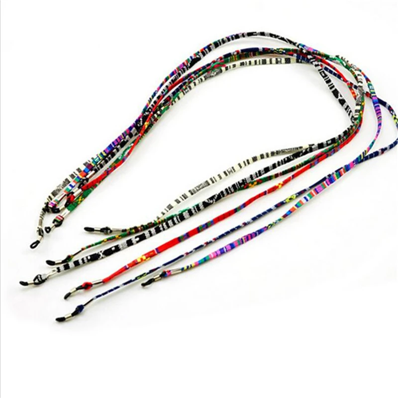 

70cm Cotton Eyewear Spectacle Sun Glasses Neck Cord Sunglasses Chain Strap Sports Eyeglasses Cord Anti Slip Neck String