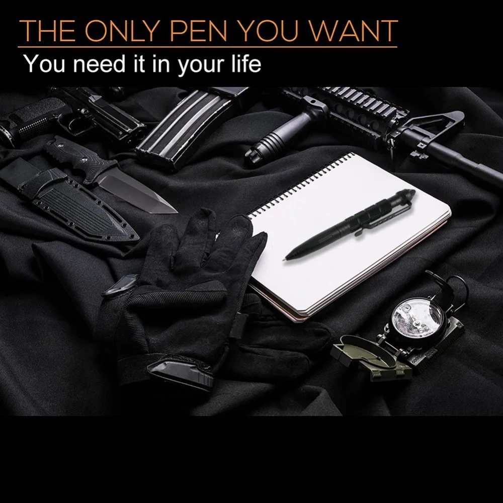 Self Defense Tactical Pen Multifunctional Outdoor Tool Tourism Kit Security Protection Personal Defense Tungsten Steel Pen (13)
