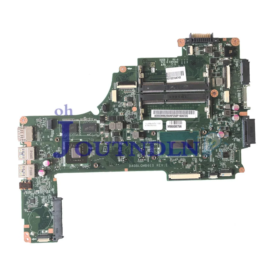 JOUTNDLN FOR TOSHIBA SATELLITE L50-C Motherboard A000388620 DA0BLQMB6E0 W/ I5-5200U CPU Integrated | Компьютеры и офис