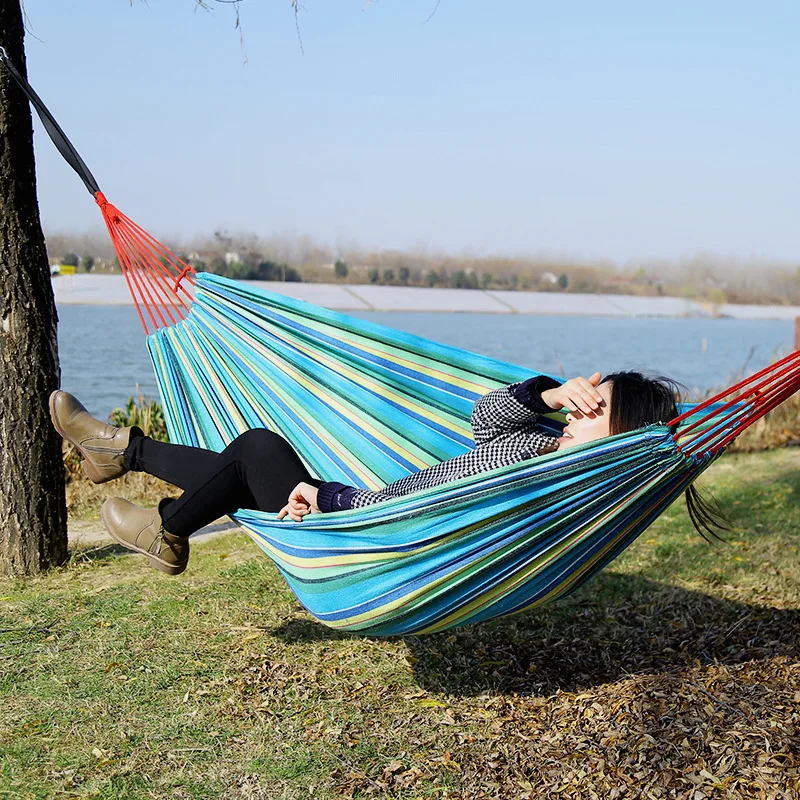 

Adults Two-person Chair Hammock Swing Portable 150 kg Load-bearing Outdoor Garden Hammock Travel Camping Swing Outdoor Sleeping