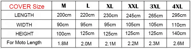 Мотоциклетный Чехол Водонепроницаемый Открытый УФ-протектор велосипед дождь Пылезащитный мотоцикл Скутер крышка M~ 4XL