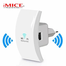 IMice Мини wifi повторитель беспроводной wifi расширитель 802.11n/b/g 300 Мбит/с усилитель сигнала мини Wi-Fi расширитель диапазона Усилитель повторителя