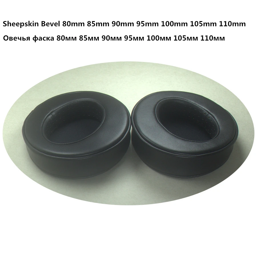 Sheepskin Leather Replacement Memory Foam Ear pads Suitable Many Other Large Over The Ear Headphones for Sennheiser for AKG 7 10