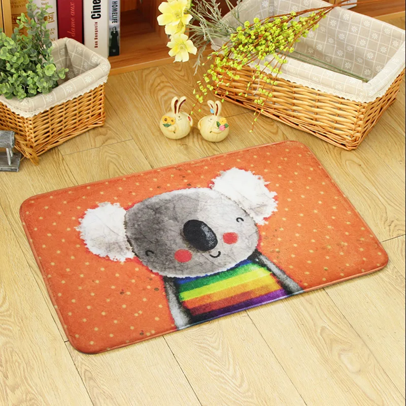 Buy Animal Koala Printed Doormats Kawaii Cartoon Floor