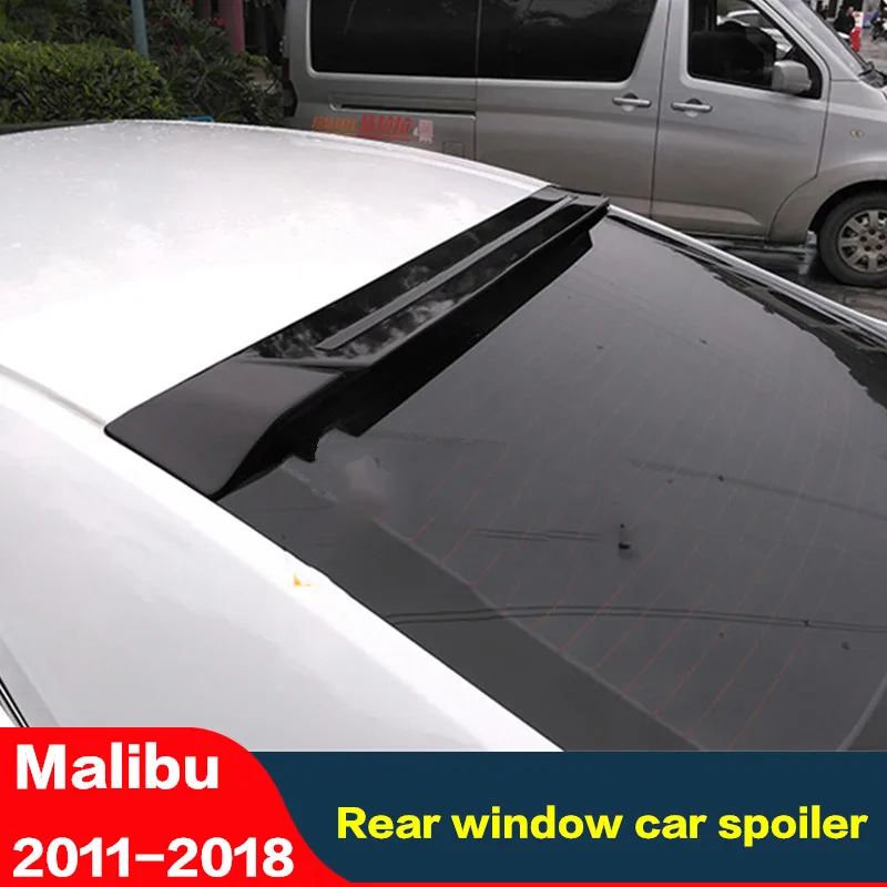 CEYUSOT для заднего окна на крыше автомобиля спойлер аксессуары Chevrolet Malibu ABS Материал