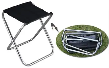 

2017 Newest Outdoor ultra-light folding stool portable strong fishing camp stool chair recreational MINI aluminum stool chair
