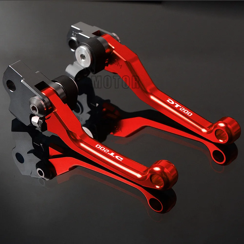 Для Yamaha DT200 DT 200 1988-1994 1989 1990 1991 1992 1993 мотоцикла с ЧПУ Dirtbike Байк мотокросс Сводные Рычаги Тормозная система сцепления - Цвет: RD For DT200 88-94