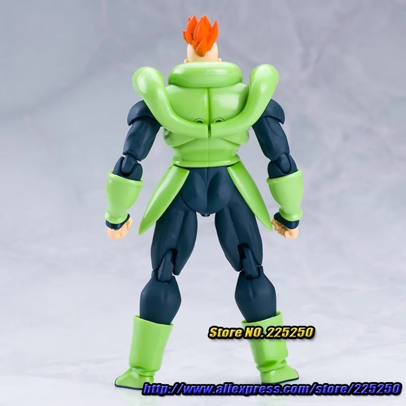 DRAGONBALL Dragon Ball Z/Kai Оригинальные BANDAI Tamashii Наций S. h. figuarts/СВЧ эксклюзивные фигурки-Android № 16