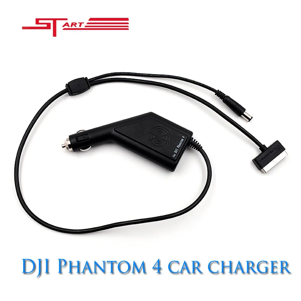 DJI Phantom 4 Car Charger Two Power Adapter Battery Parallel Charge For DJI Quadcopter Battery And Transmitter Free Ship