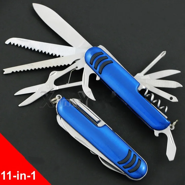 WIZARD S-02 Swiss Knife 11-in-1 Multi Function Stainless Steel Tool | Инструменты