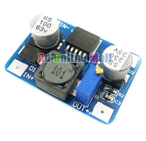 LM2576HV-Abwärtsmodul DC-DC-Abwärtsmodul Eingang 5-60 V DC-DC-kleiner Ausgang 1,25-26 V Stabil für das Aufladen des Autos Nachrüsten des Aufladens von Solarzellen LM2576HV-Abwärtsmodul DC-DC-Abwärtsmodul Eingang 5-60 V DC-DC-kleiner Ausgang 1,25-26 V Stabil für das Aufladen des Autos Nachrüsten des Aufladens von Solarzellen
