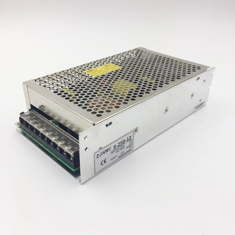 led fonte de alimentacao cctv 12 v 250w smps 12 v 20a 02