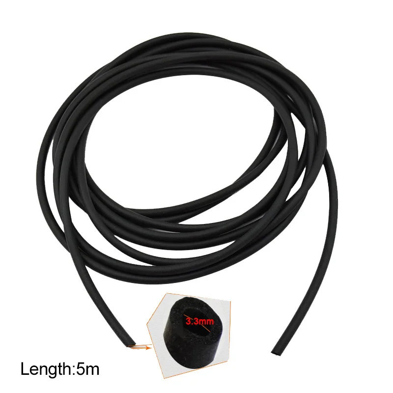 

5M Car Sound Insulation O Pillar Type Rubber Seal Dust proof Anti- Noise Sealing Strips Trim With Other Door Rubber Seal Strip
