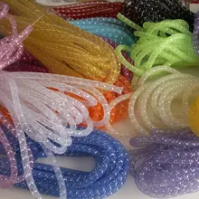 120 ярдов трубчатый Крин-3/"-Cyberlox Фолс-готический-Косплей-костюмы-банты для волос-Крин Банты-аксессуары для волос-чародей