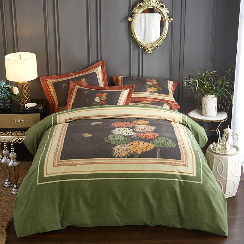 Designer Tree Floral Butterfly Elephant Bedding Set Queen King