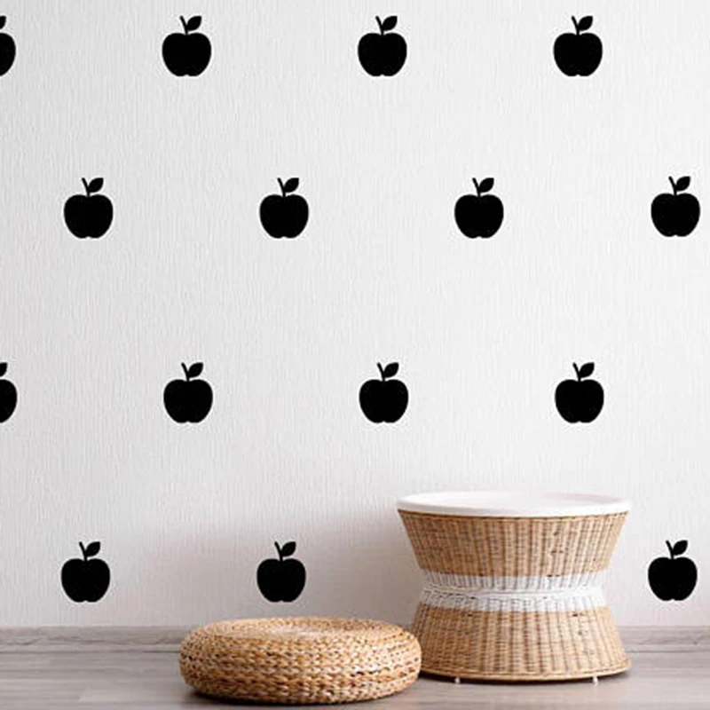Fruits Apple Removable Kitchen Home Decal Wall Stickers Plant Wall