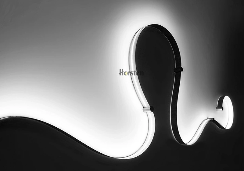 Creative Postmodern Minimalist LED Wall Light Personalized Nordic Wall Lamp For Bedroom Living Room Corridor Hotel Restaurant (8)