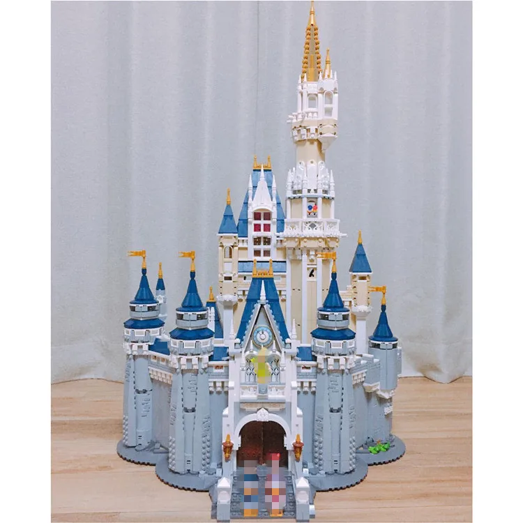 16008 Золушка Принцесса замок город Набор Модель Строительный блок ребенок DIY игрушка смешной день рождения совместимый 71040