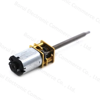 

2PCS N20 Shaft Screw Gear Motor Micro Thread Motor DIY Miniature Small Screw DC Motor Model Airplane SKU: 1818
