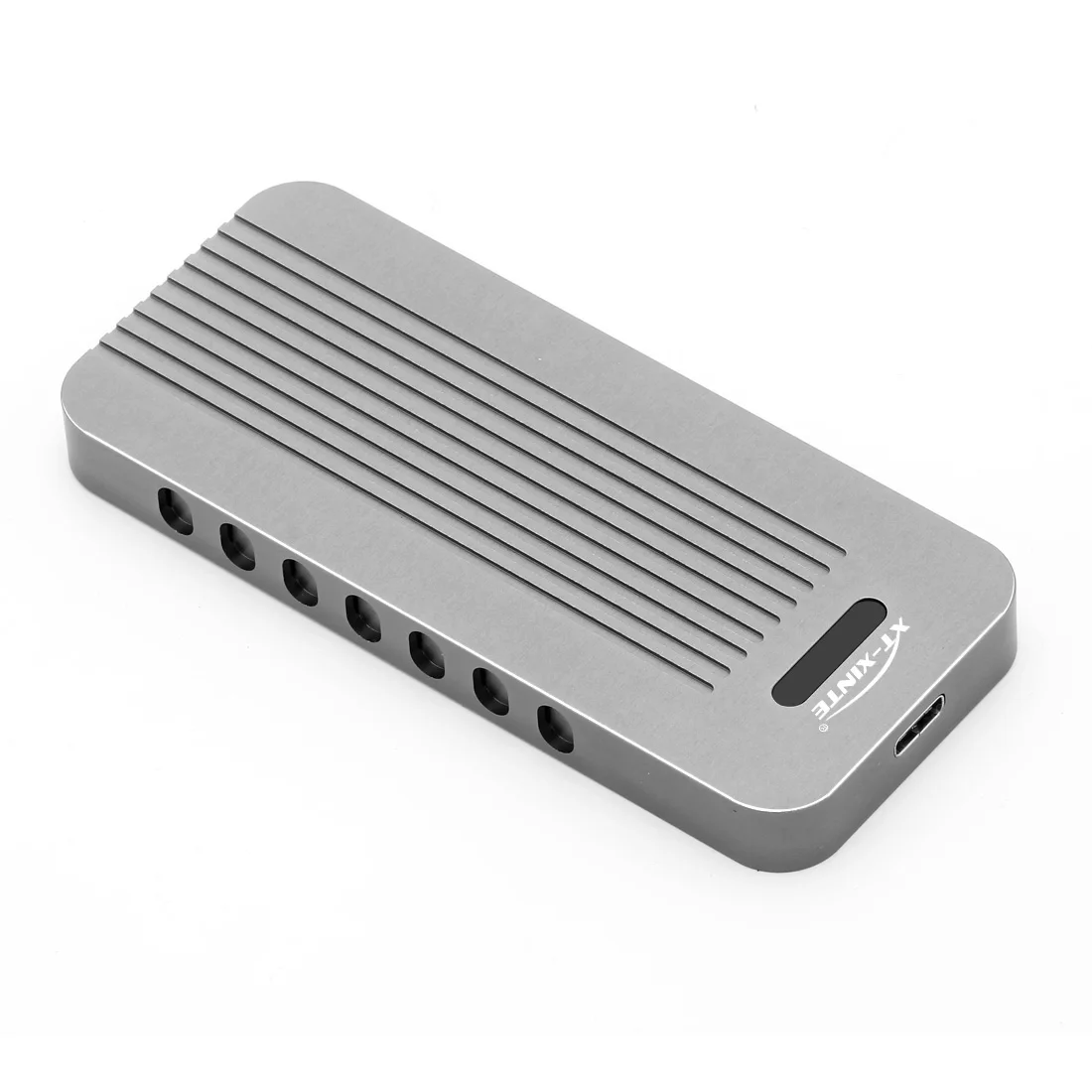 Metal External M.2 to 10Gbps USB 3.1 Type C NVMe PCIe 3.0 SSD Enclosure Case M Key NGFF USB3.1 HDD Box C to C Cable Adapter Metal External M.2 to 10Gbps USB 3.1 Type C NVMe PCIe 3.0 SSD Enclosure Case M Key NGFF USB3.1 HDD Box C to C Cable Adapter