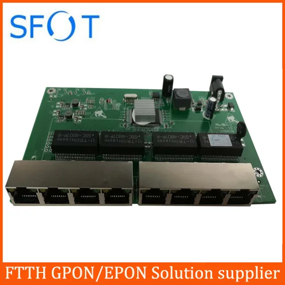 

8 ports 10/100/1000M reverse poe smart switch, without Web management, Vlan,
