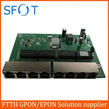 8 ports 10/100/1000M reverse poe smart switch, without Web management, Vlan, 