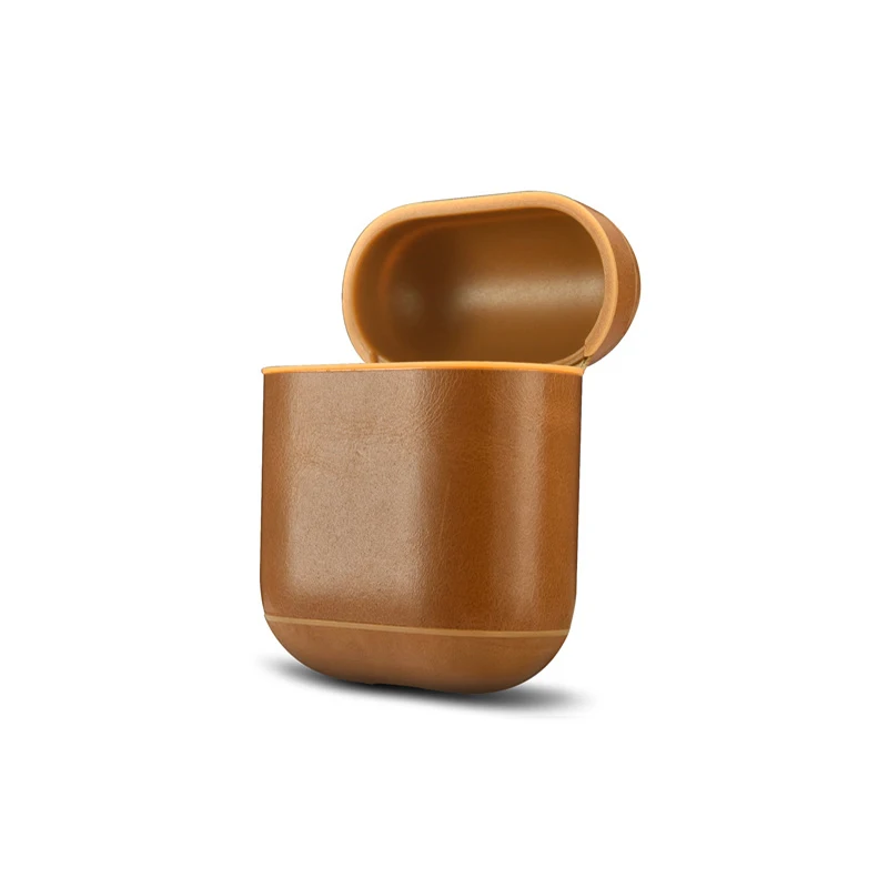 2019 New Case For Airpods Leather PU Protective Cases For Apple Earphone Cover Bags Business Leather Cases For Air Pods Skin (19)