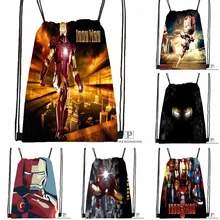 Изготовленная на заказ походная сумка на шнурке для мужчин и женщин, милый рюкзак для детей(черная спинка) 31x40 см#180531-01-21