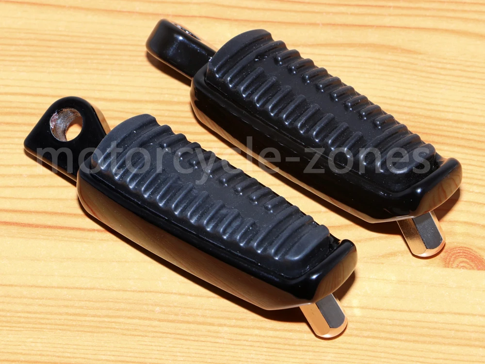 

Motorcycle Black 45 Degree Foot Pegs Male Mount-style Footrests For Harley Sportster 883 Iron 1200 Nightster VRSC V-Rod Black