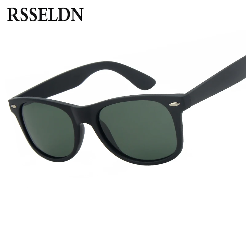 

RSSELDN Men Polarized Sunglasses Classic Men Retro Rivet Shades Brand Designer Fashion Sun glasses Male Driving Mirrors UV400