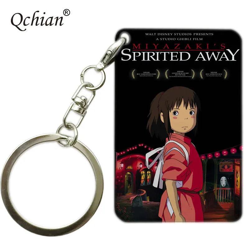 Брелок для ключей из аниме Унесенные призраками без лица|spirited away keychain|miyazaki