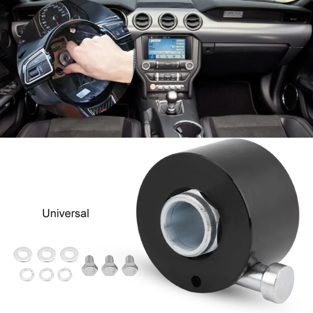 Buy 1Pcs Car 360 Universal Steering Wheel Quick Release Disconnect Hub 3/4