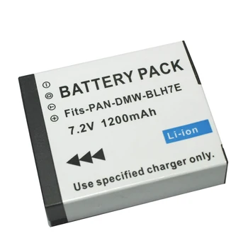 

7.2V 1200mAh DMW-BLH7 BLH7 DMW-BLH7PP DMW-BLH7E Camera Battery For Panasonic Lumix DMC-GM1 GM1 DMC-GM5 GM5 DMC-GF7 GF7 Wholesale