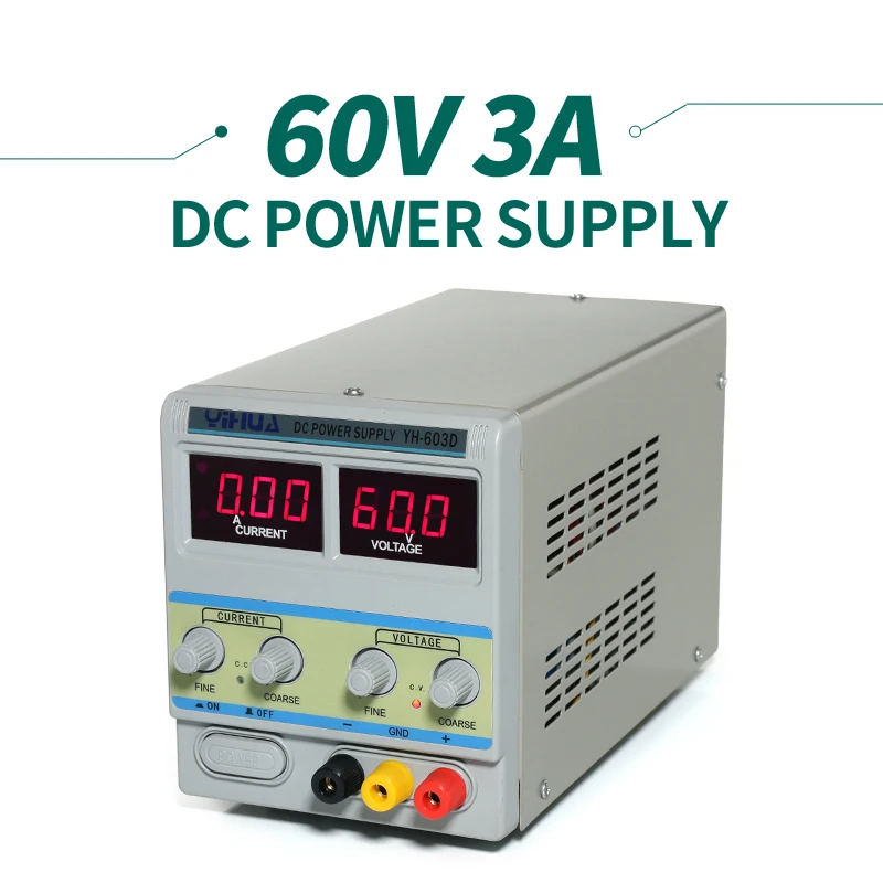 

YIHUA 603D Power Supply adjustable 60V 3A